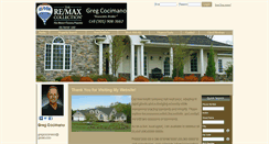 Desktop Screenshot of gregcocimano.com